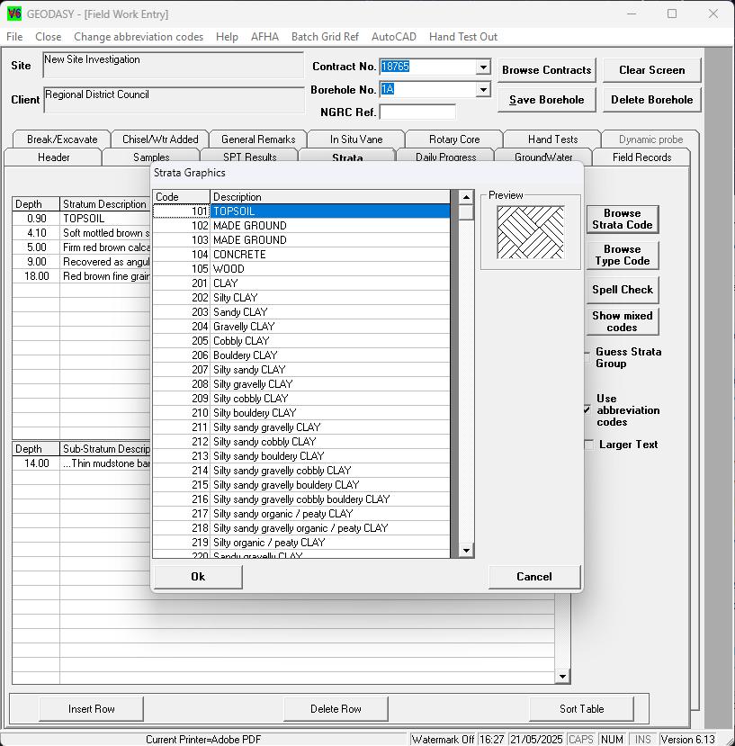 GEODASY Field Work Entry
